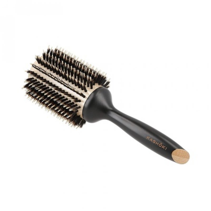 T4B KASHOKI Natural Beauty Environmentally Friendly Ceramic and Wood Round Brush 50mm