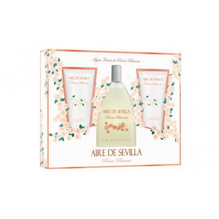 Instituto Español Aire de Sevilla Rosas Blancas perfumery/bath set 3 pc(s) Female