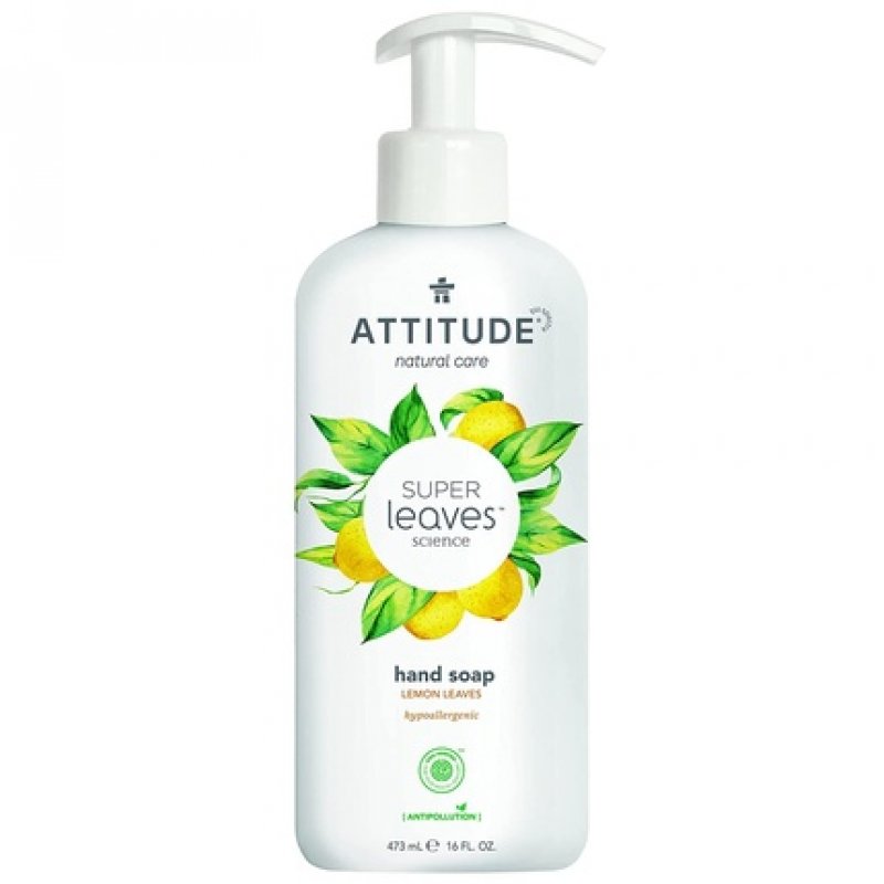 ATTITUDE Super Leaves Hand Soap with Lemon Leaf Extract 473ml