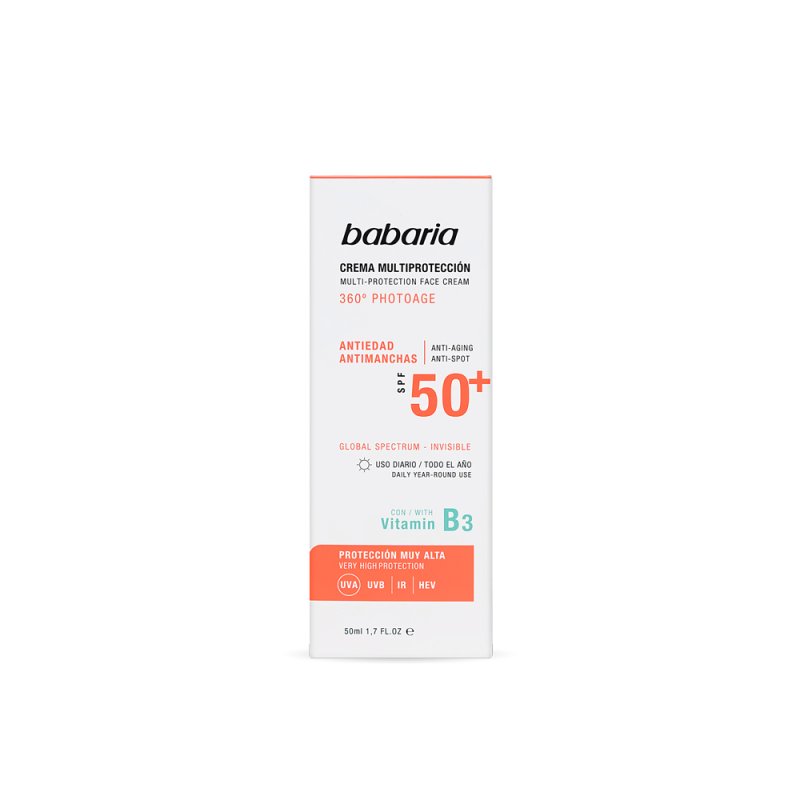Babaria SPF 50 multi-protection cream 50 ml