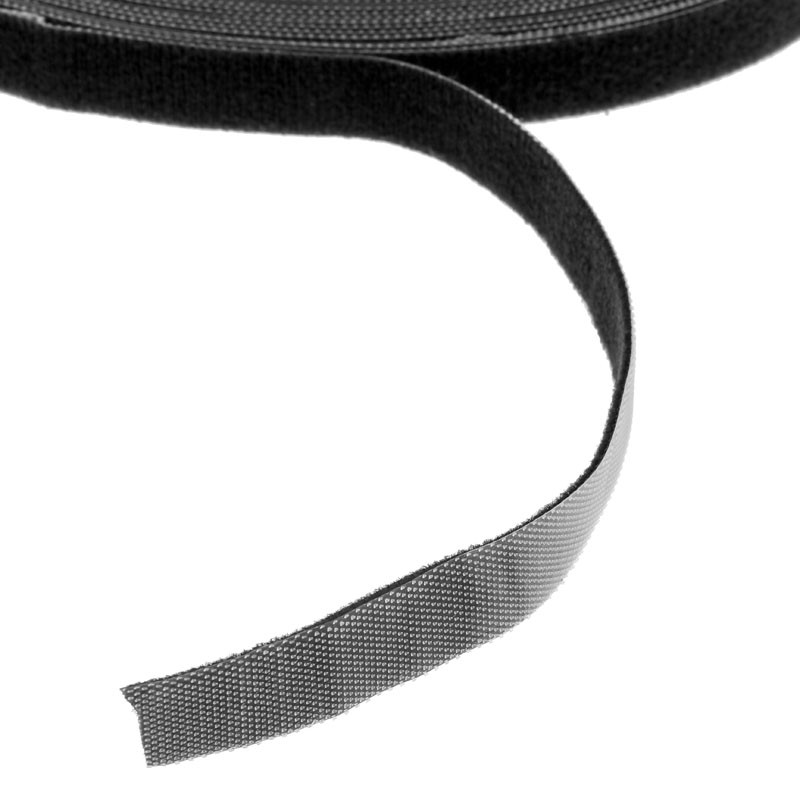 LABEL THE CABLE compatible PRO Roll Dual Klettbandrolle 25m - schwarz