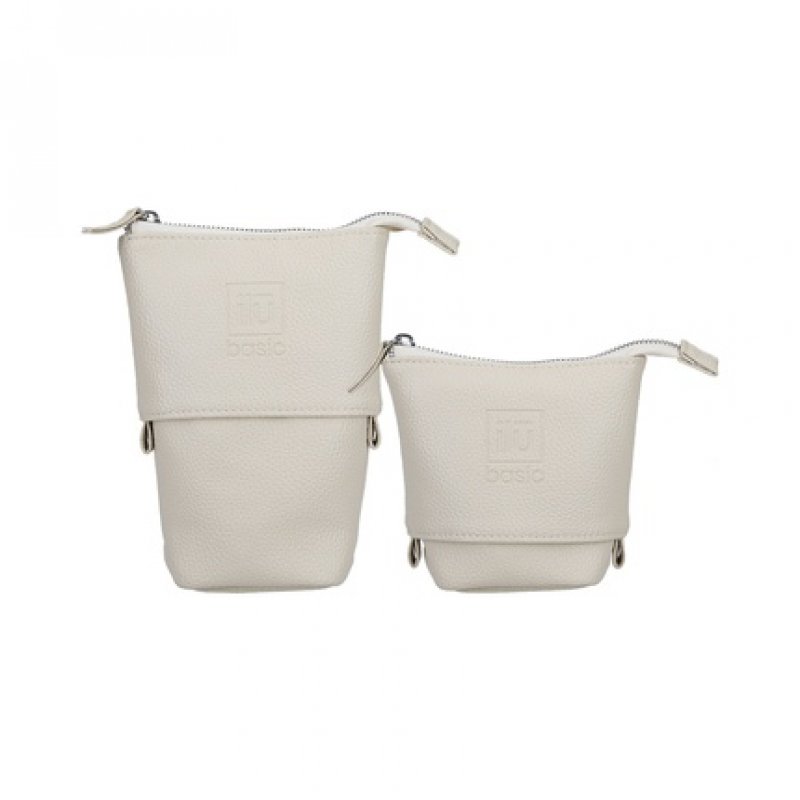 ilu Basic Set 10 Makeup Brushes with Pink Bag