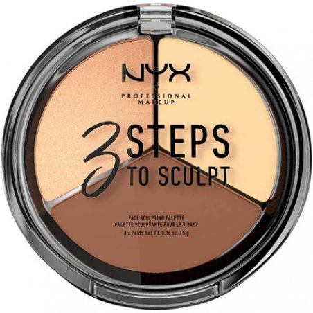 NYX Professional Makeup 3 Steps To Sculpt - Light 0.079kg