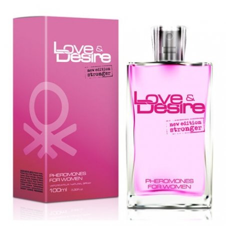 Love & Desire Perfume with 4 Strength Pheromones for Women Sex Attractant Desire 100ml