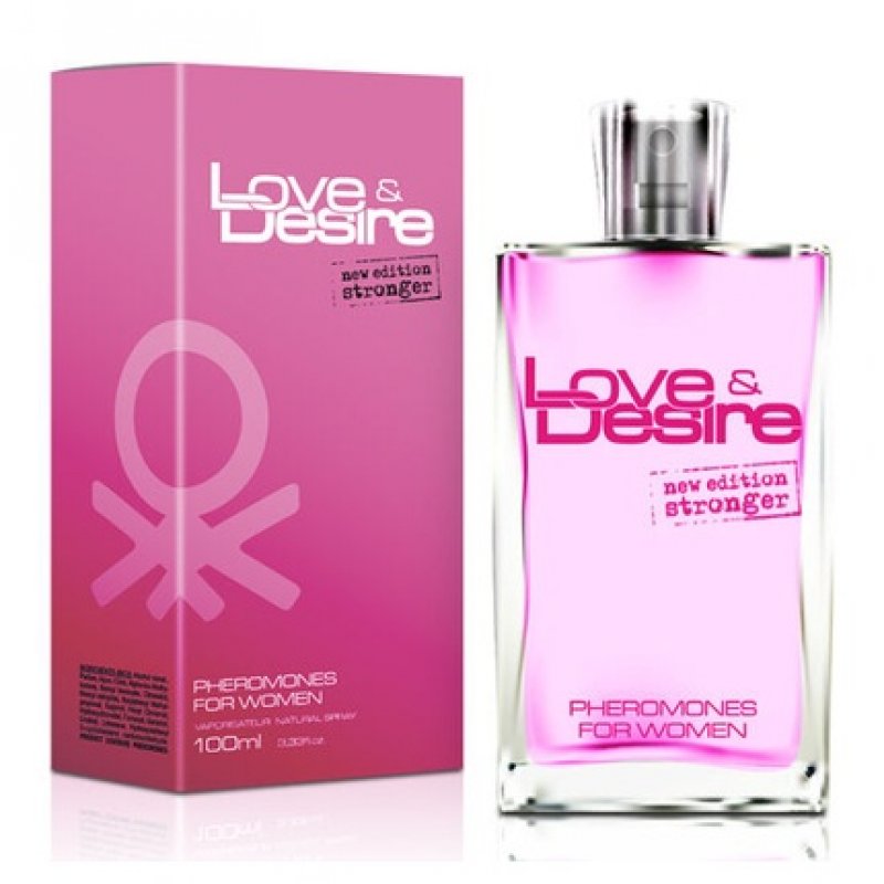 Love & Desire Perfume with 4 Strength Pheromones for Women Sex Attractant Desire 100ml