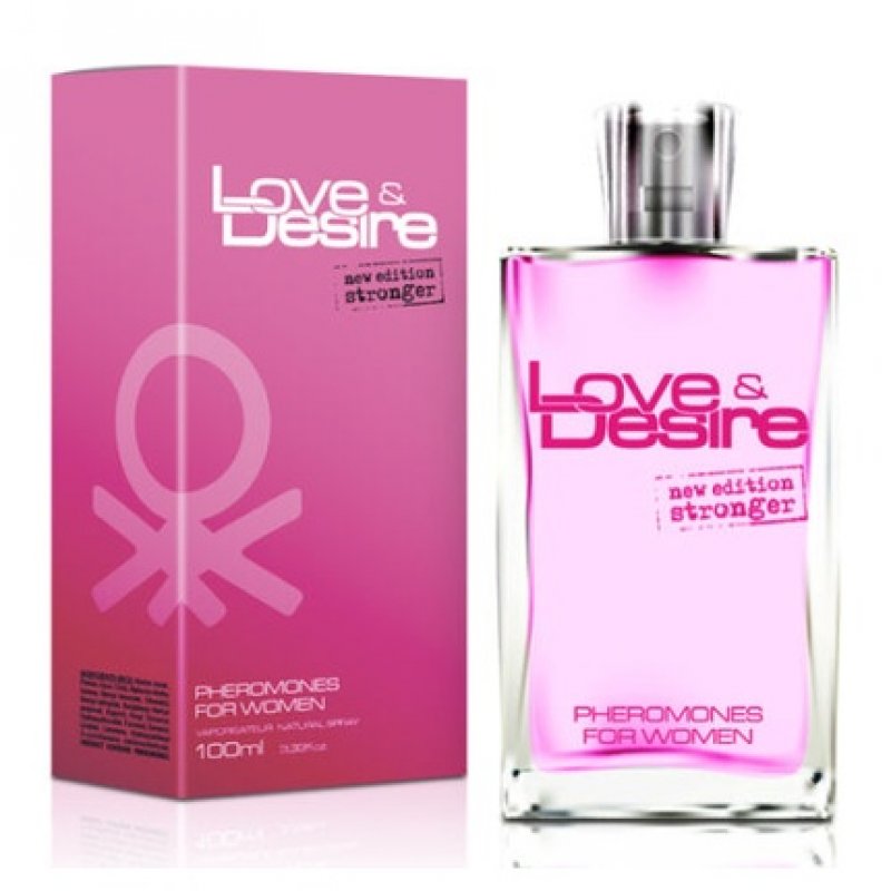 Love & Desire Perfume with 4 Strength Pheromones for Women Sex Attractant Desire 100ml