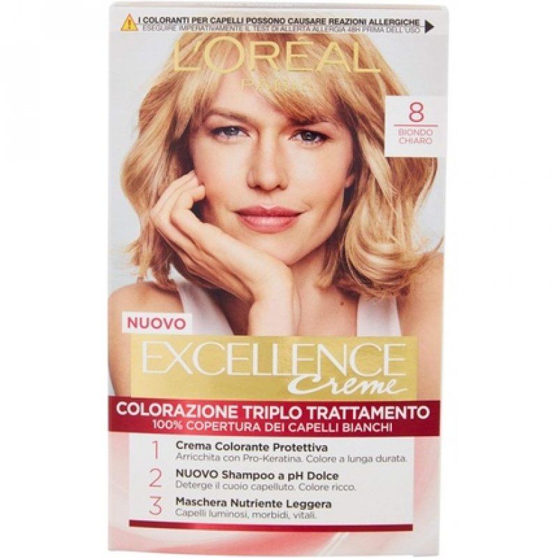 L'Oreal Paris Excellence Cream No.08 Blonde Light