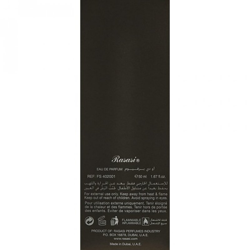 Rasasi Fattan Pour Homme Eau De Parfum Spray 1.67oz 49ml for Men