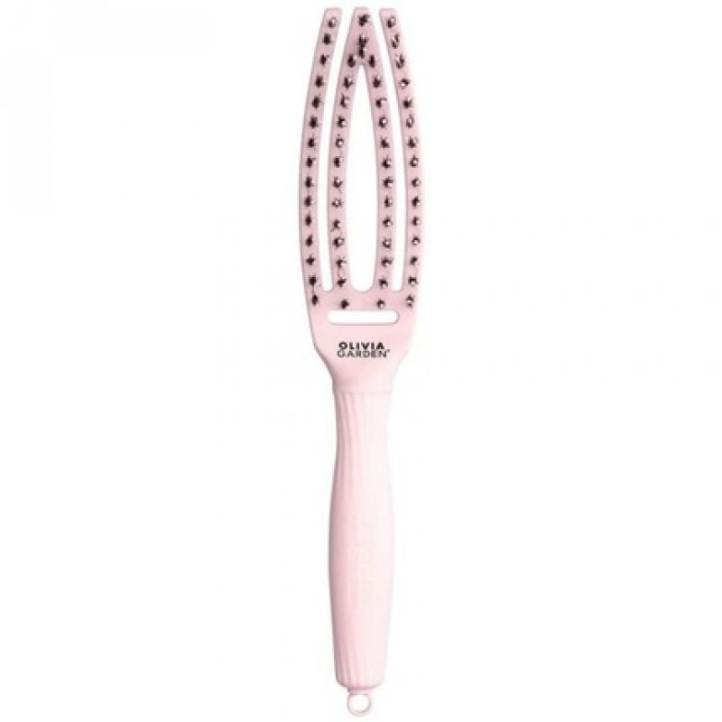 Olivia Garden 94 Finger Brush Pastel Pink Small