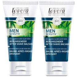 lavera Soothing After Shave Balm for Men Sensitive Skin 50ml - Pack of 2