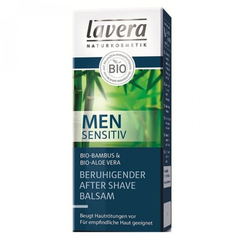 lavera Soothing After Shave Balm for Men Sensitive Skin 50ml - Pack of 2