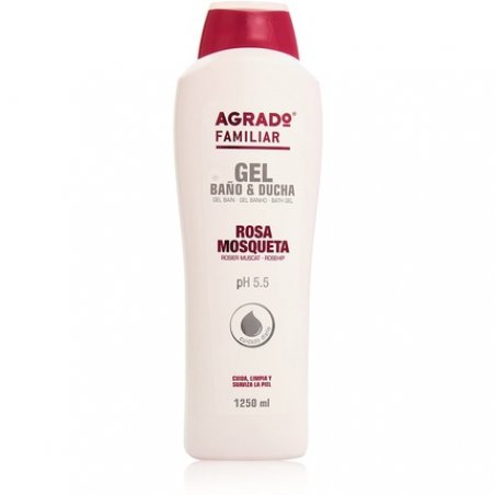 Agrado Cosmetic Familiar Rosehip Bath and Shower Gel 1250ml
