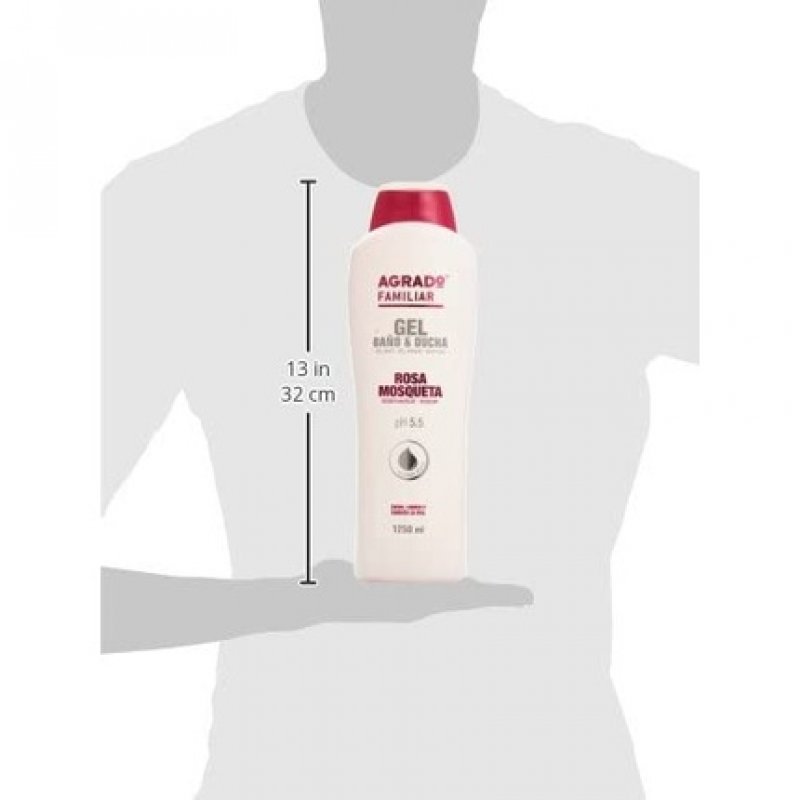Agrado Cosmetic Familiar Rosehip Bath and Shower Gel 1250ml