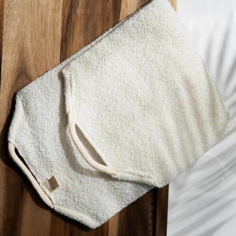 So Eco Bath and Shower Back Scrubber White