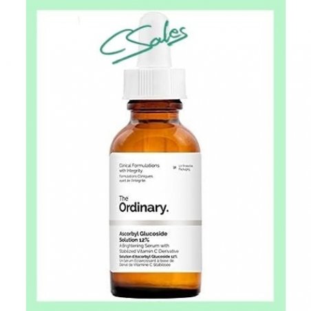 The Ordinary Original Ascorbyl Glucoside Solution 12% 30ml Vitamin C Serum for Signs of Aging