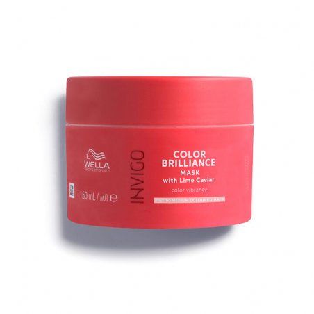 Wella Invigo Colour Brilliance Mask with Lime Caviar for Fine Hair 500ml