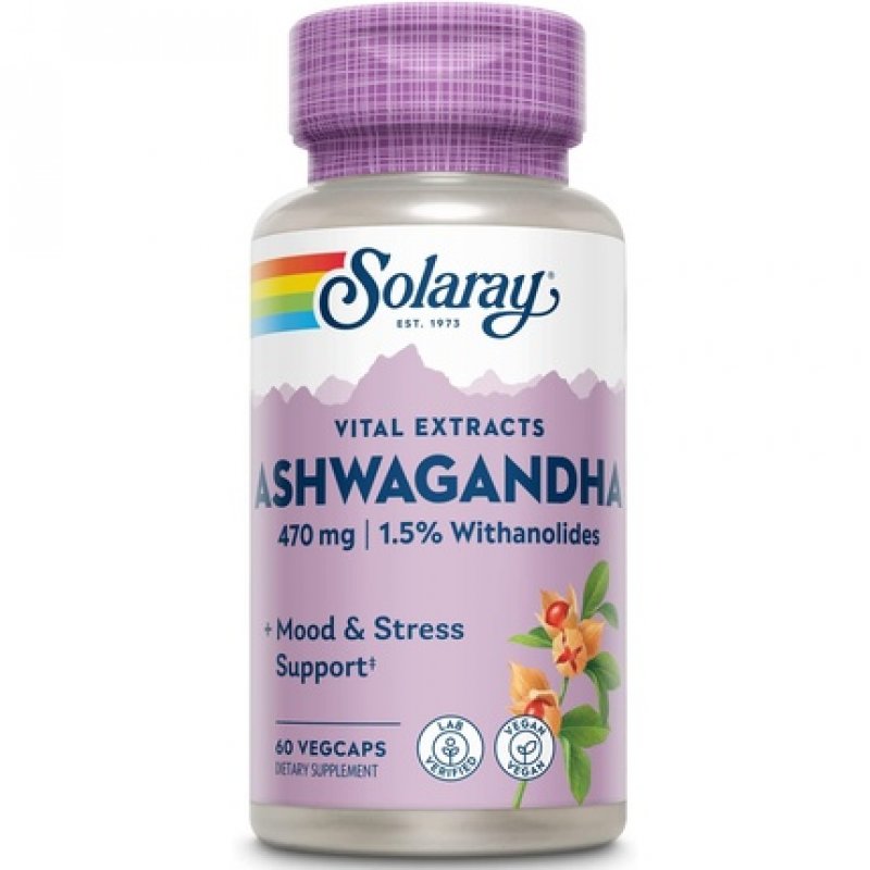 Solaray Ashwagandha Extract 470mg