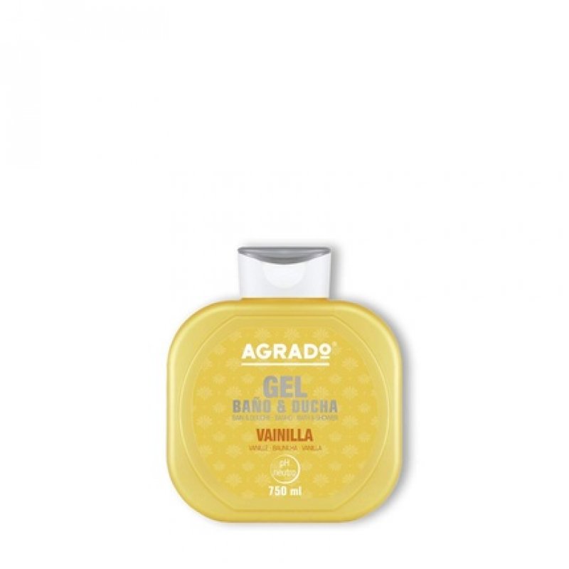 AGRADO VAINILLA Moisturizing Bath and Shower Gel Neutral PH 750ml