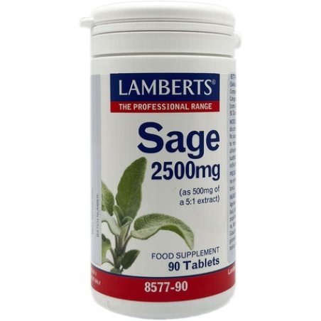 Lamberts Sage 2500mg 90 Capsules