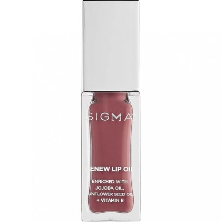 Sigma Beauty Renew Lip Oil Berry Muave Sheen Nourishing Non Sticky Lip Oil with Subtle Sheen Paraben Free Lip Gloss All