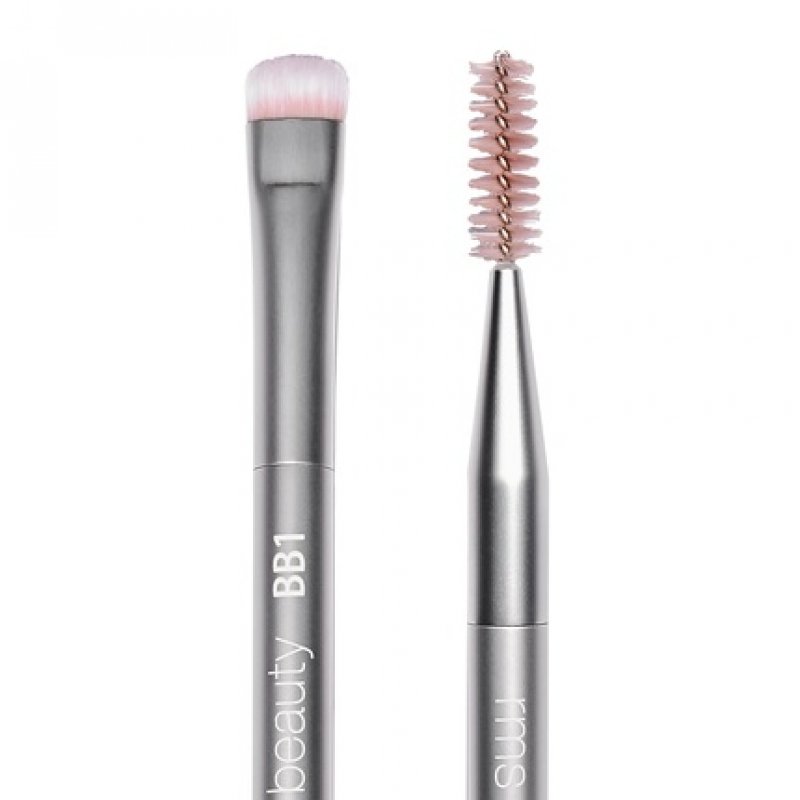 RMS Beauty Back2Brow Brush All-in-One Double-Sided Eyebrow Tool with Spoolie and Brush for Defining Eyebrows