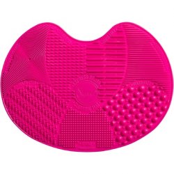 Sigma Beauty Makeup Brush Cleaner Mat - Sigma Spa Express Silicone Makeup Brush Cleaning Mat with Suction Cups for