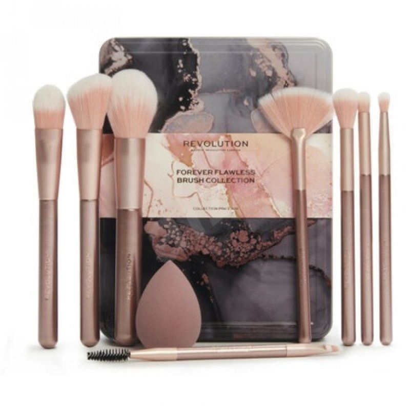 Makeup Revolution Forever Flawless Brush Collection Gift Set - New & Original!
