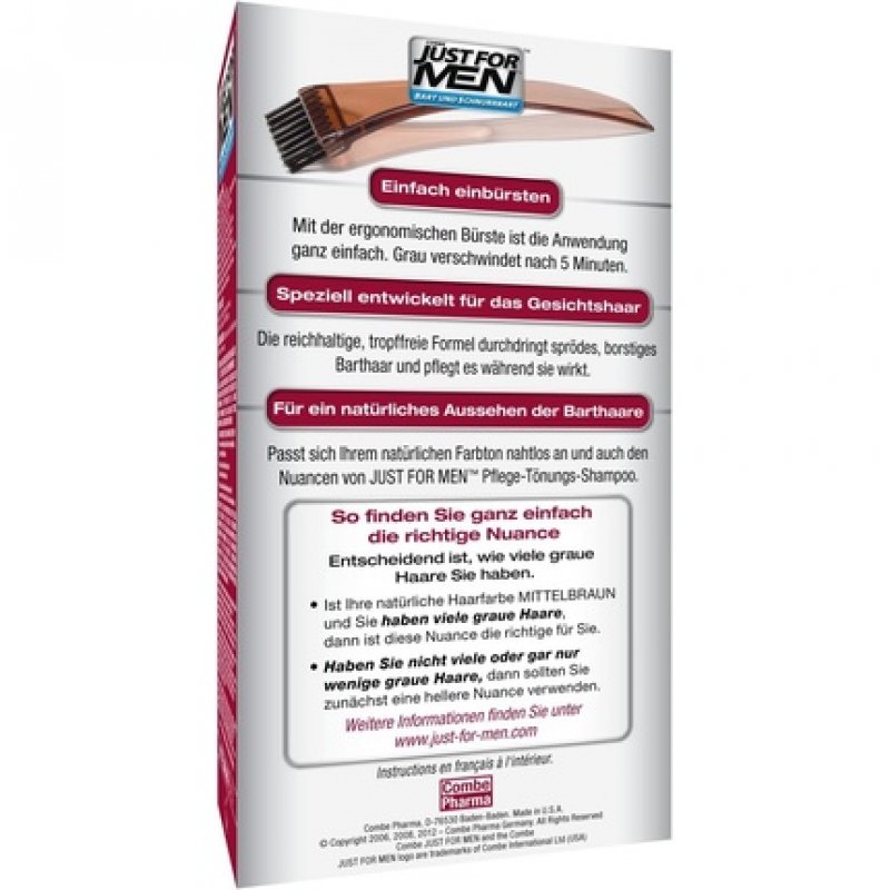 Just For Men Beard M35 – Medium Brown 35g