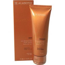 STOCKLWD4 - ACADEMIE - BRONZECRAN SPF 6 TINTED DAY GEL 75ML