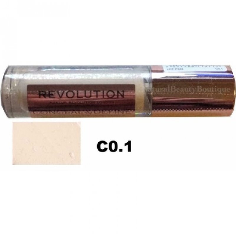 Makeup Revolution Conceal and Define Full Coverage Concealer and Contour - All Shades