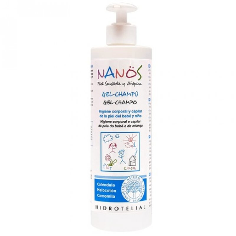 Nanos Gel Shampoo for Sensitive and Atopic Skin 500ml