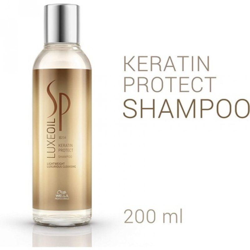 Wella SP System Professional Luxeoil Keratin Protect Shampoo 200ml