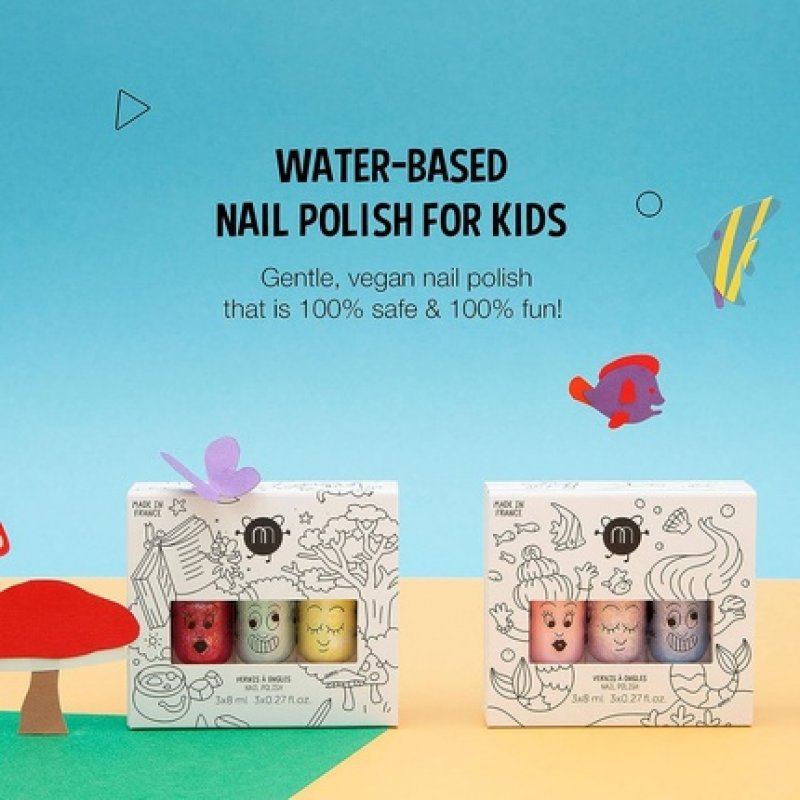 Nailmatic Totem Set for Kids Pretty Building
