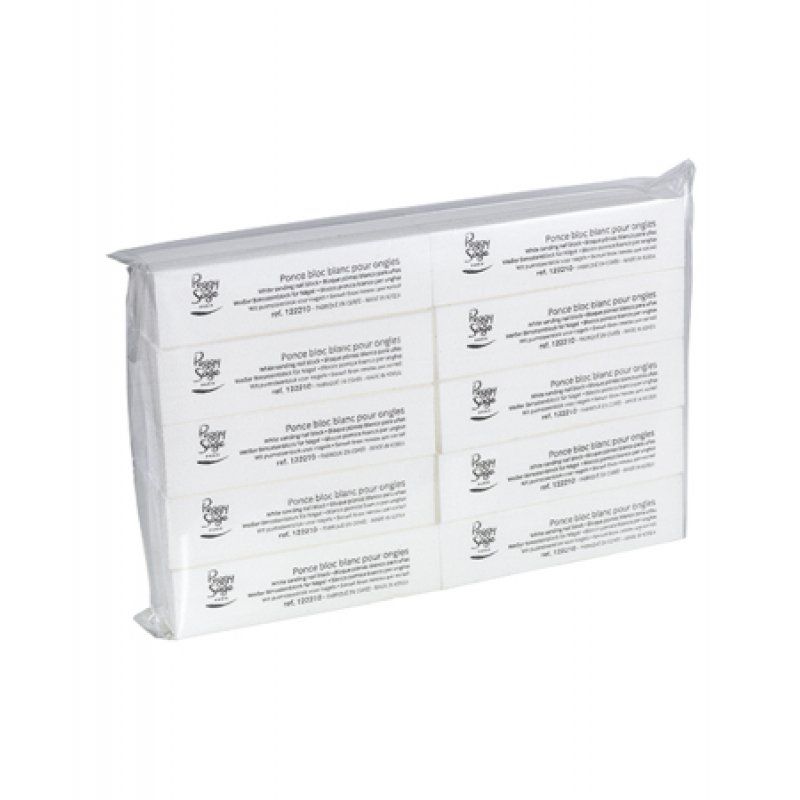 Peggy Sage White sanding block, 10 pcs
