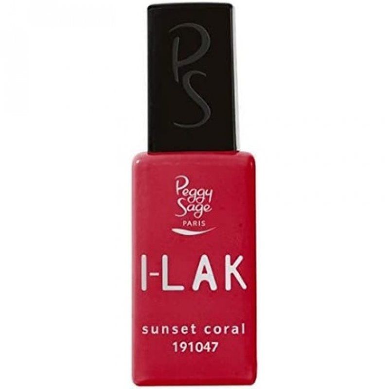 Peggy Sage I-lAK Soak Off Gel Polish Sunset Coral 11ml
