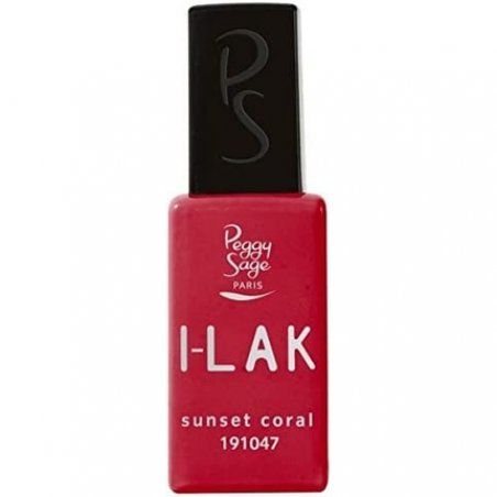 Peggy Sage I-lAK Soak Off Gel Polish Sunset Coral 11ml