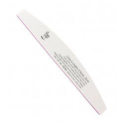 Peggy Sage Washable 2-way half-moon nail file - white 100/100