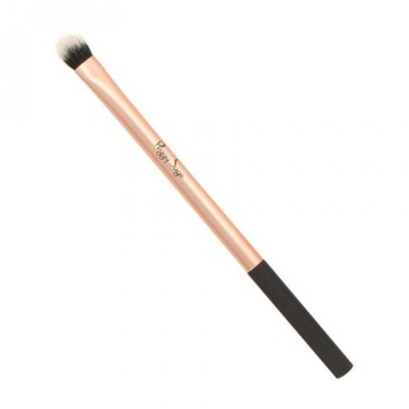 Peggy Sage Pink Gold Nylon Hair Eyelid Brush New in Blister