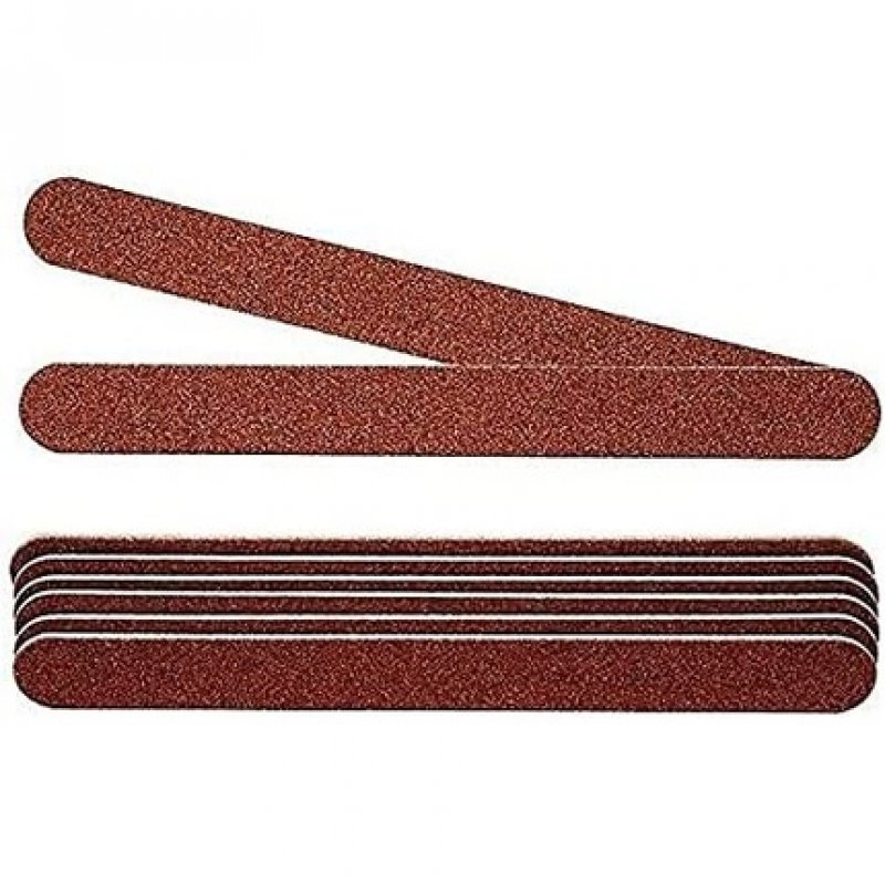 Lot of 8 Professional Brown Nail Files