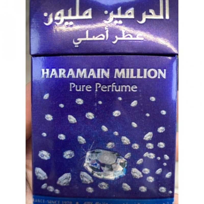 Al Haramain Million Perfume Oil Arabian Attar Itr Ittar with Musk Rose 15ml