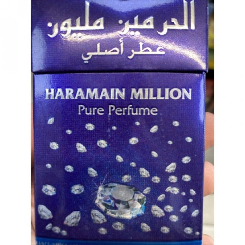 Al Haramain Million Perfume Oil Arabian Attar Itr Ittar with Musk Rose 15ml