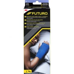 FUTURO Night Wrist Support Provides Support for Wrists with Symptoms of Carpal Tunnel Syndrome Adjustable Night Time