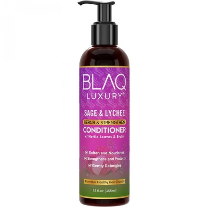 Blaq Luxury Sage & Lychee Repair and Strengthen Conditioner 12oz