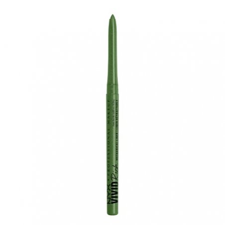 NYX Professional Makeup Vivid Mechanical Eye Pencil Retractable Eyeliner - It's Giving Jade Shimmer