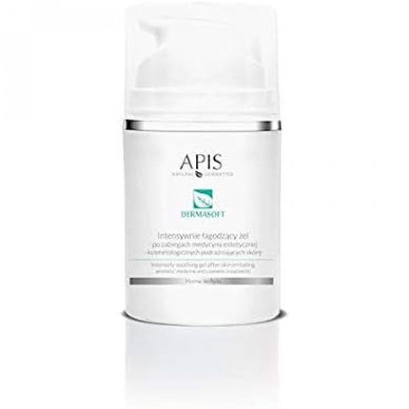 APIS Dermasoft Intensive Soothing Gel for Aesthetic Medicine and Cosmetology After Skin Irritating Treatments 50ml