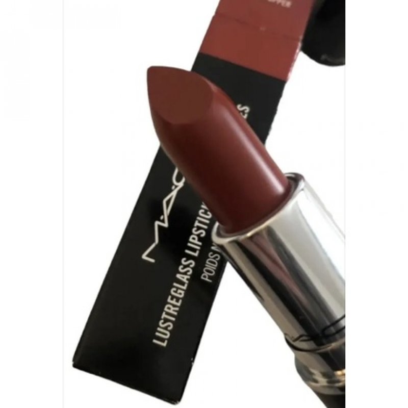 MAC Lustreglass Lipstick 562 Chili Popper Full Size Authentic - New in Box