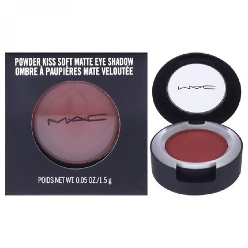 MAC Powder Kiss Eyeshadow Devoted To Chili 0.05 oz