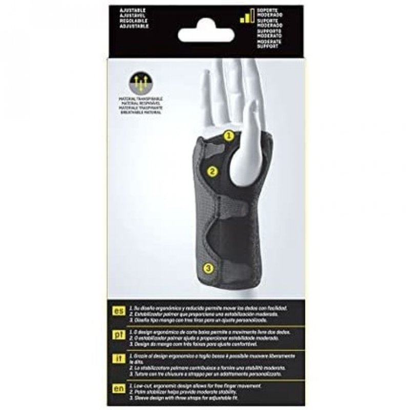 Futuro Estab Futuro Reversible T-Unica Black 1 Piece 1 Pack