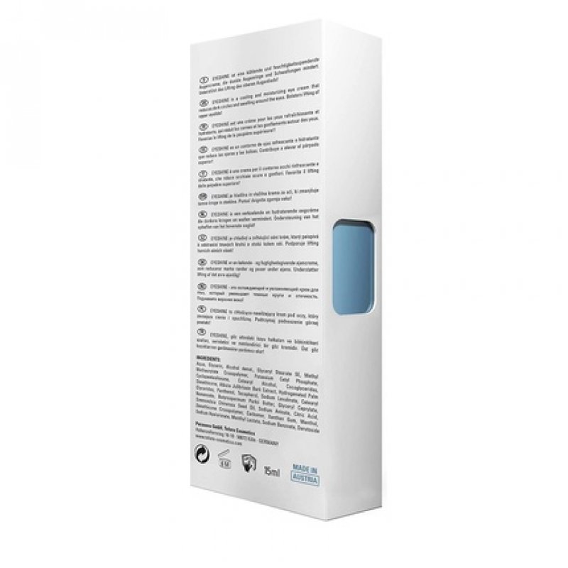 Tolure Cosmetics Eyeshine Firming and Cooling Eye Cream 15ml with Metal Applicator