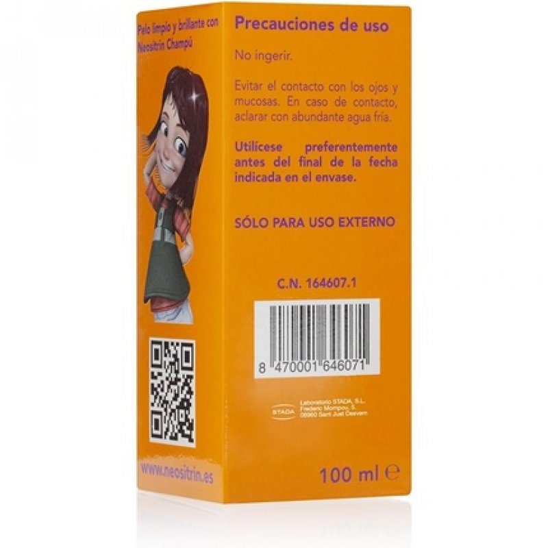 Neositrin Lice Treatment Residue Removal Shampoo 100ml